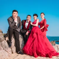 西山阿宇一家人